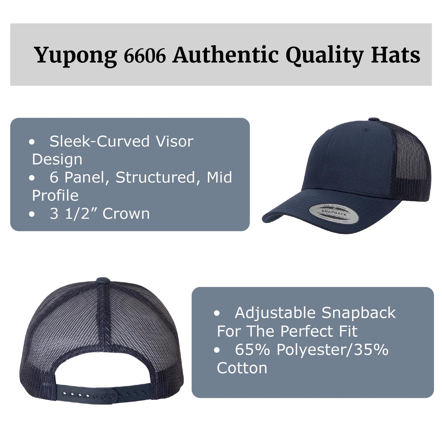 Pacific Northwest Mountain Engraved Leatherette Hat - PNW Mountain Outdoor Snapback